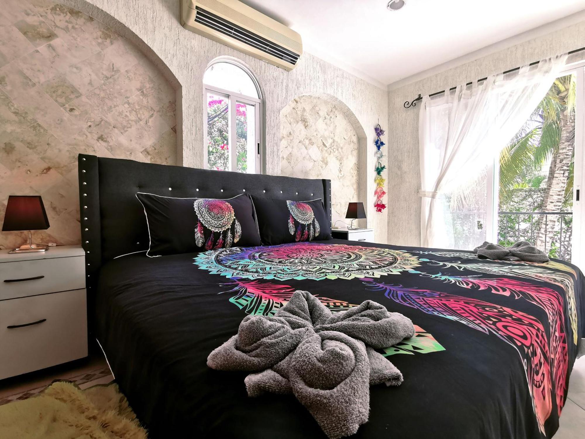 Beautiful & Cozy Near Beach Apartment Pool & Kingsize Bed Cancun Room photo